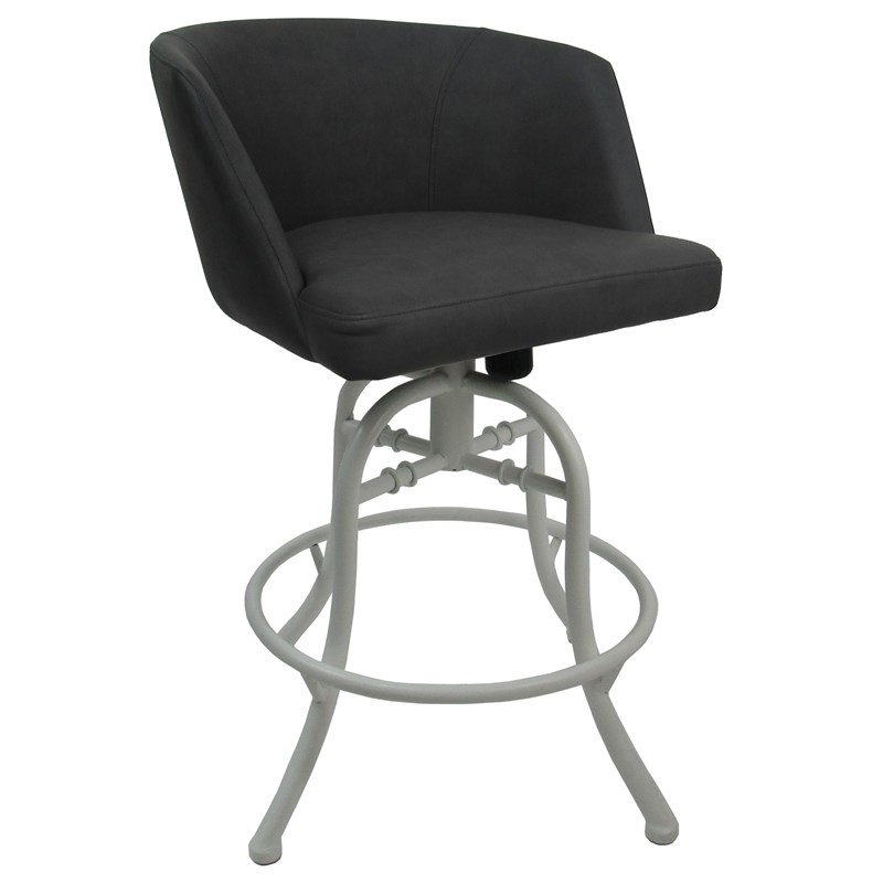 Swivel Tilt Metal Bar Stool 30