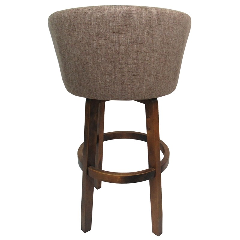 Swivel Wood Bar Stool 30