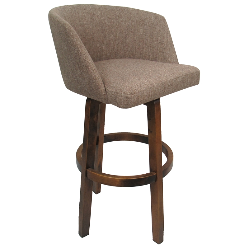 Extra Tall Swivel Wood Stool 34