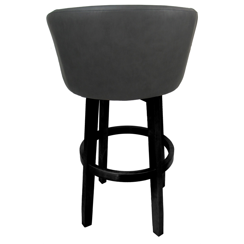 Swivel Wood Bar Stool 30