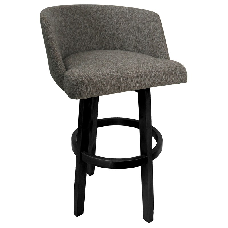 Extra Tall Swivel Wood Bar Stool 34