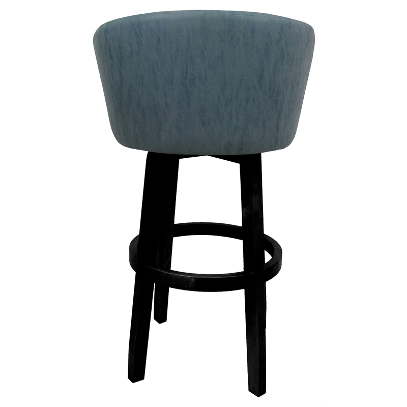 Extra Tall Swivel Wood Bar Stool 34