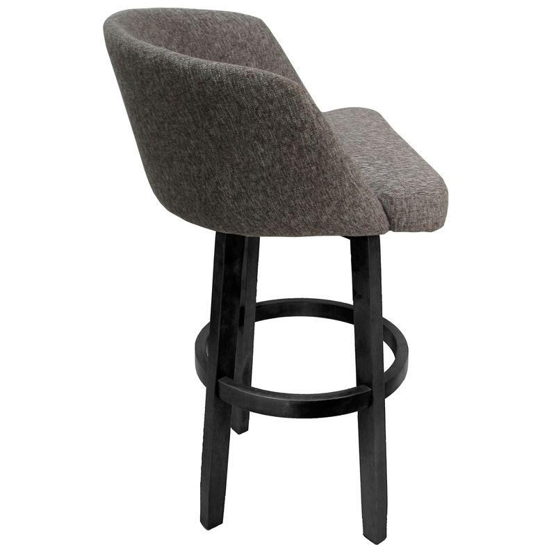 Swivel Wood Bar Stool 30