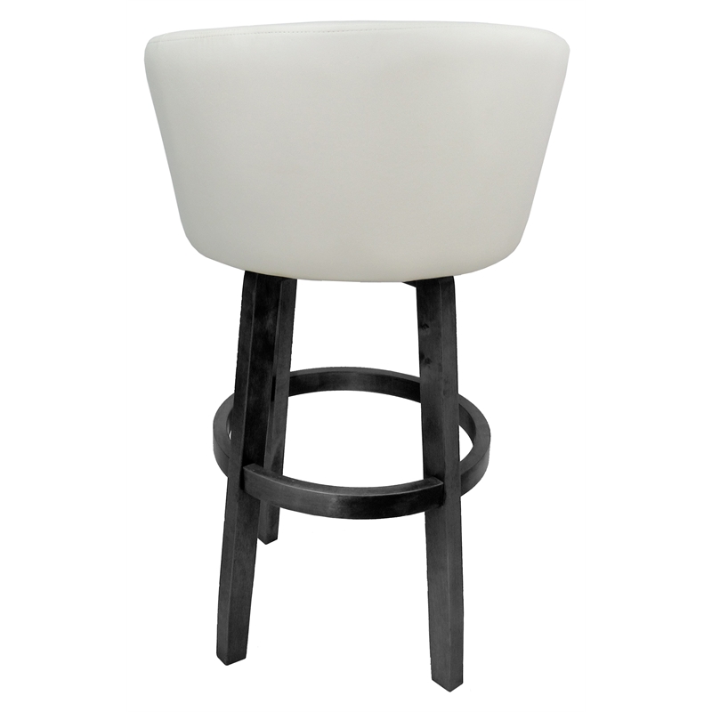 Swivel Wood Bar Stool 30