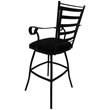 Outdoor Extra Tall Spectator Swivel Bar Stool 35