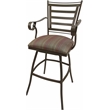 Outdoor Patio Extra Tall Swivel Bar Stool 35