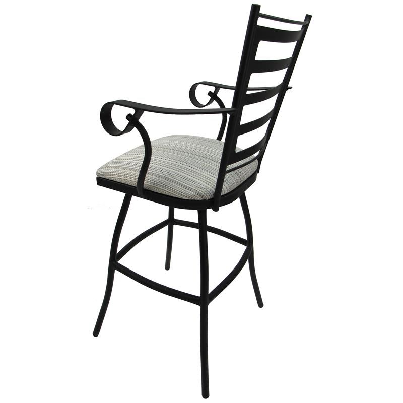 Outdoor Extra Tall Swivel Stool 35