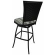 Outdoor Patio Extra Tall Spectator Swivel Armless Bar Stool 35