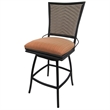 Outdoor Patio Extra Tall Spectator Swivel Bar Stool 35