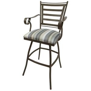 Swivel  30&quot Bar Stool without Arms Jenna