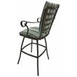 Outdoor Patio Extra Tall Spectator Swivel Bar Stool 35