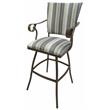 Outdoor Patio Extra Tall Spectator Swivel Bar Stool 35