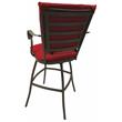 Outdoor Patio Extra Tall Spectator Swivel Bar Stool 35