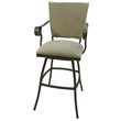 Tobias Designs Outdoor Patio Extra Tall Spectator Swivel Bar Stool 35