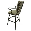 Tobias Designs Outdoor Patio Extra Tall Spectator Swivel Bar Stool 35