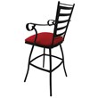 Outdoor Extra Tall Spectator Swivel Bar Stool 35