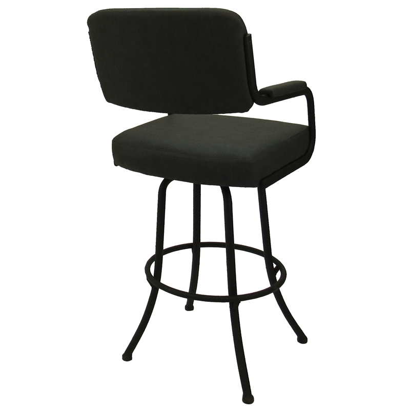 Swivel Counter Metal Bar Stool 26