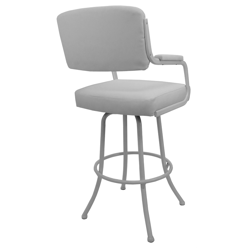 Swivel Counter Metal Bar Stool 26