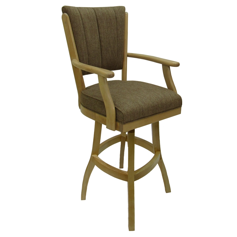 Classic Counter Solid Wood Bar Stool 26
