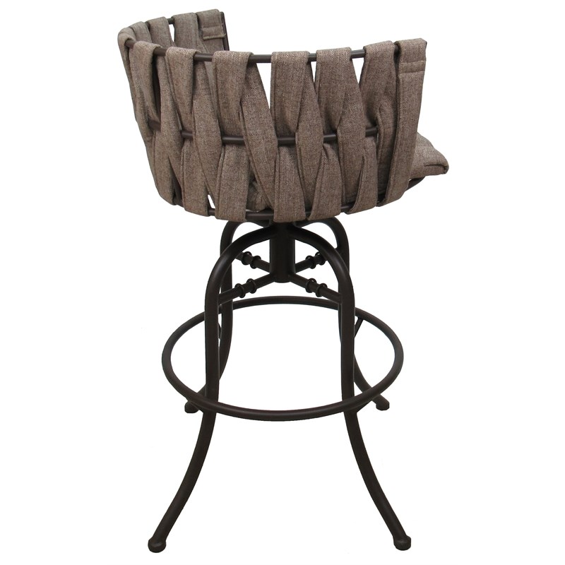Metalona Swivel Tilt Bar Stool 30