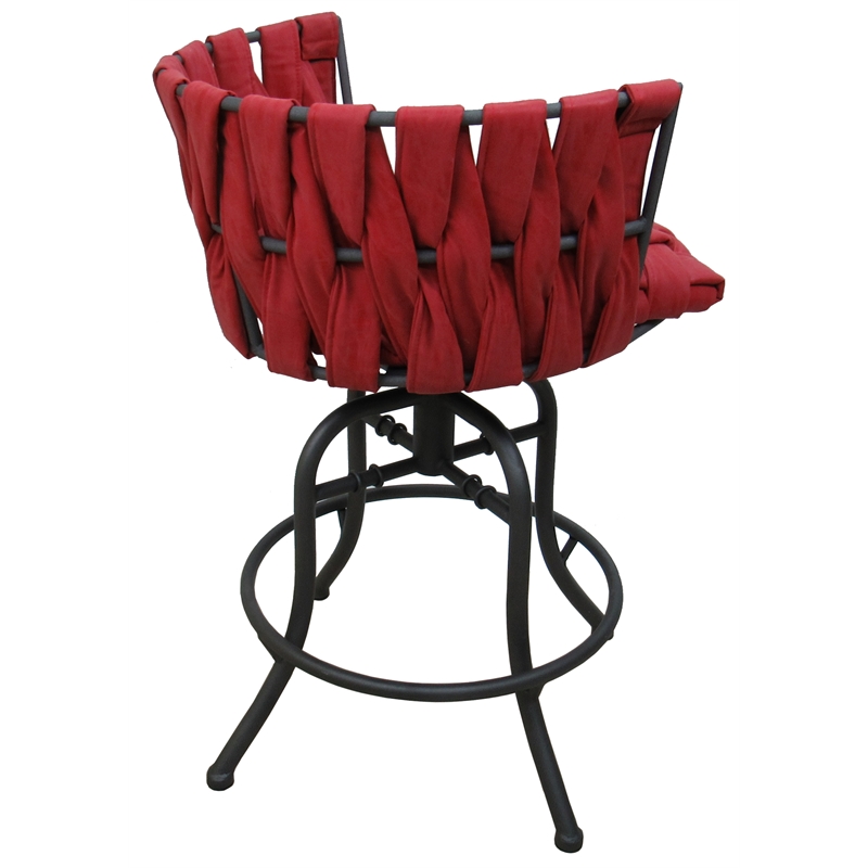 Metalona Swivel Tilt Bar Stool 30