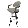 Swivel Counter Metal Bar Stool 26