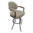 Swivel Counter Metal Bar Stool 26