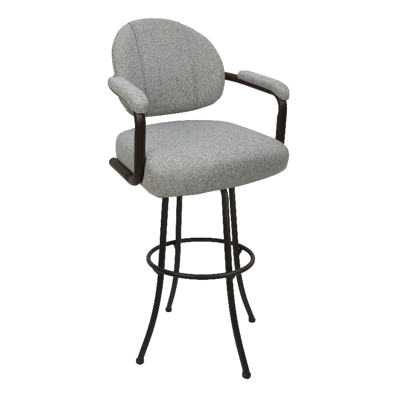 Swivel Extra Tall Metal Bar Stool 34