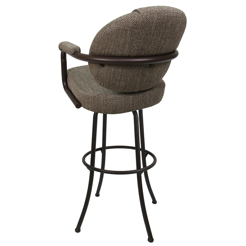 Swivel Extra Tall Metal Bar Stool 34