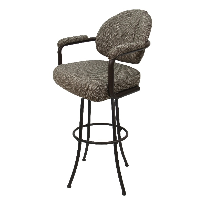 Swivel Extra Tall Metal Bar Stool 34