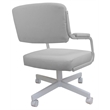 4 - Swivel Metal Caster Dining Chairs - M-110 Style