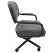 4 - Swivel Metal Caster Dining Chairs - M-110 Style