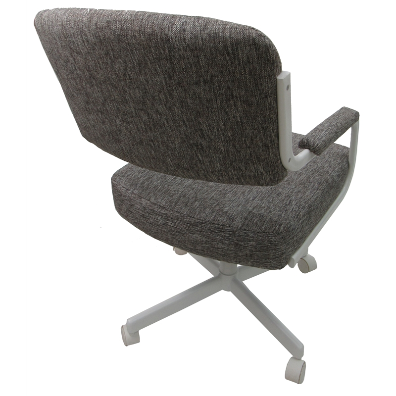 4 - Swivel Metal Caster Dining Chairs - M-110 Style