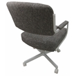 4 - Swivel Metal Caster Dining Chairs - M-110 Style