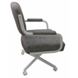 4 - Swivel Metal Caster Dining Chairs - M-110 Style