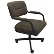 4 - Swivel Metal Caster Dining Chairs - M-110 Style