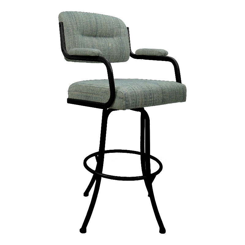 Swivel Extra Tall Metal Bar Stool 34