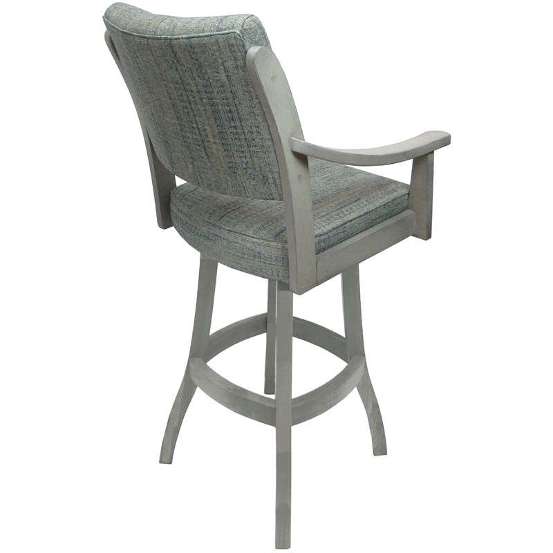 Extra Tall Solid Wood Stool Casa 34