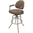 Swivel Tilt Metal Bar Stool 30