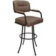 Swivel Counter Metal Bar Stool 26