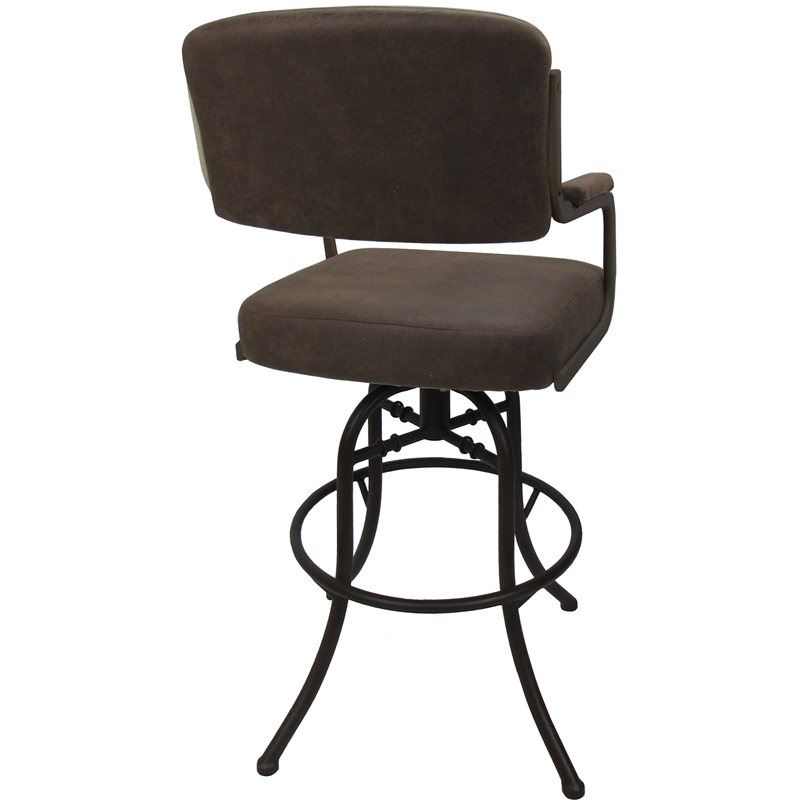 Swivel Tilt Metal Bar Stool 30