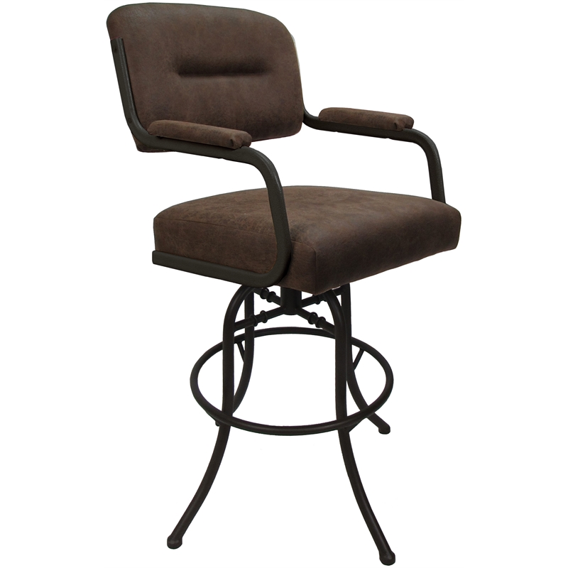 Swivel Tilt Metal Bar Stool 30