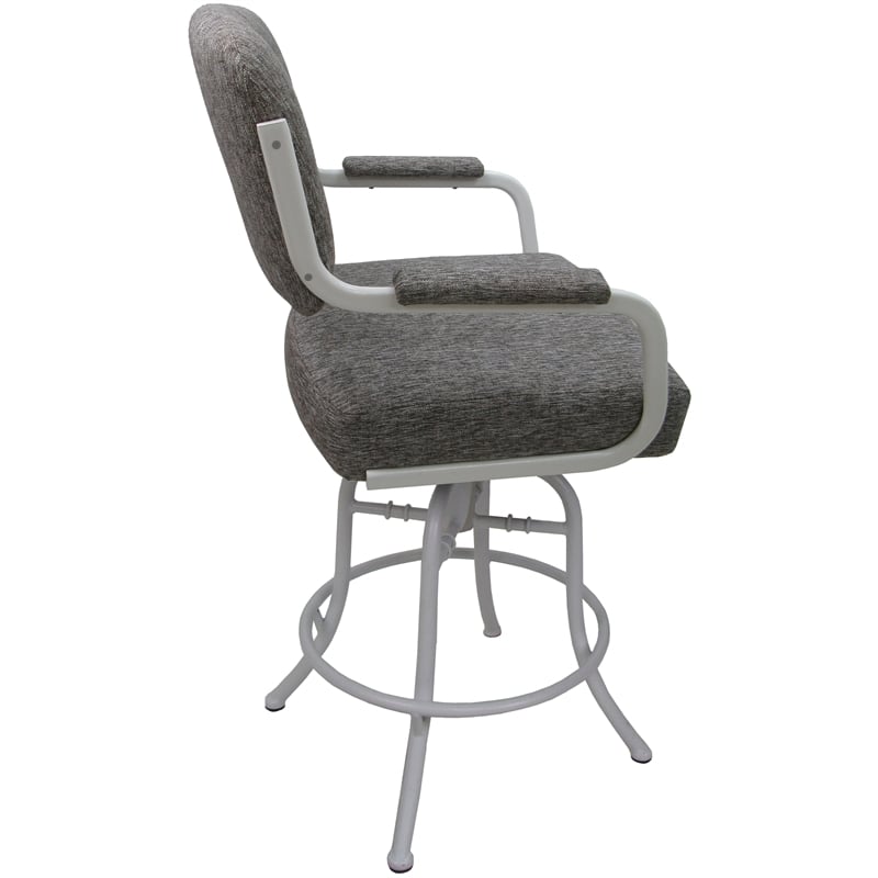 Swivel Tilt Metal Bar Stool 30