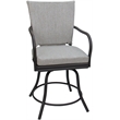 Outdoor/Indoor Patio Dining Set - Ofir - White Linen - Gray