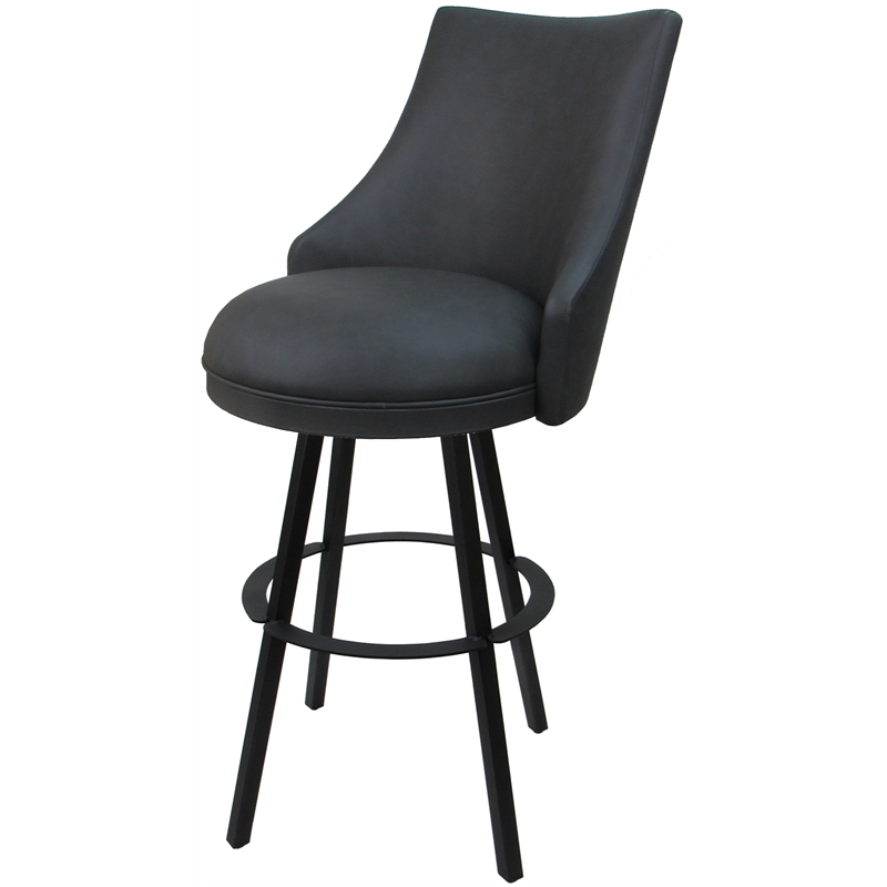 Melisima Swivel Metal Bar Stool 30