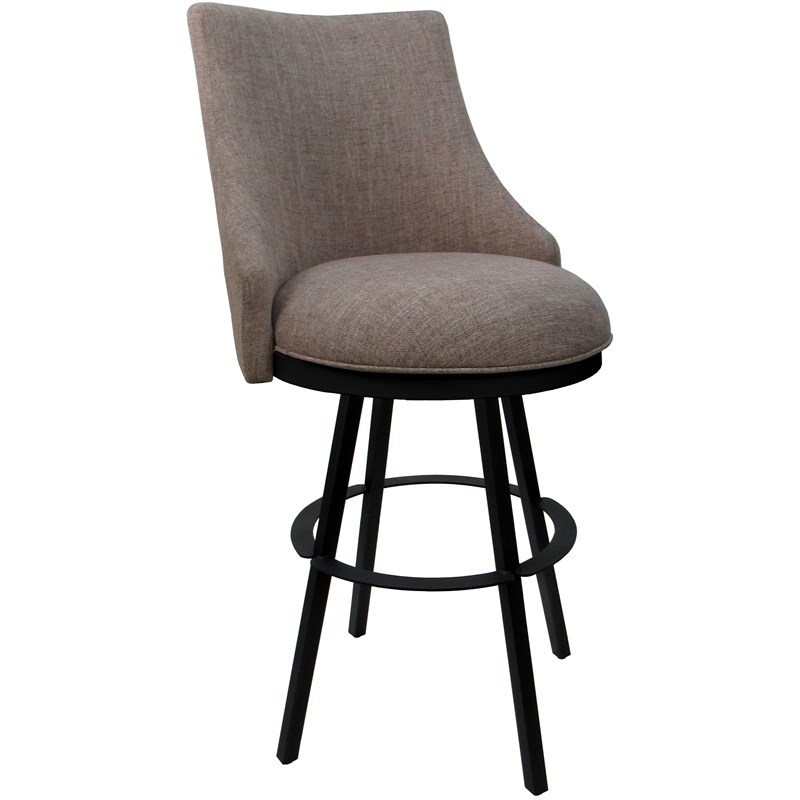 Melisima Swivel Metal Bar Stool 30