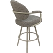Swivel Counter Metal Bar Stool 26