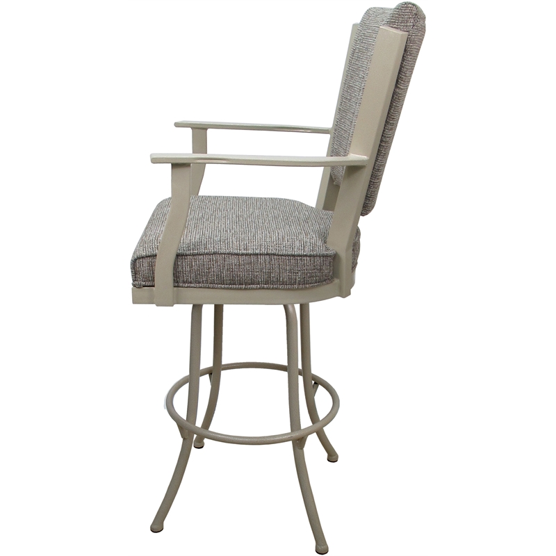 Swivel Extra Tall Metal Bar Stool 34