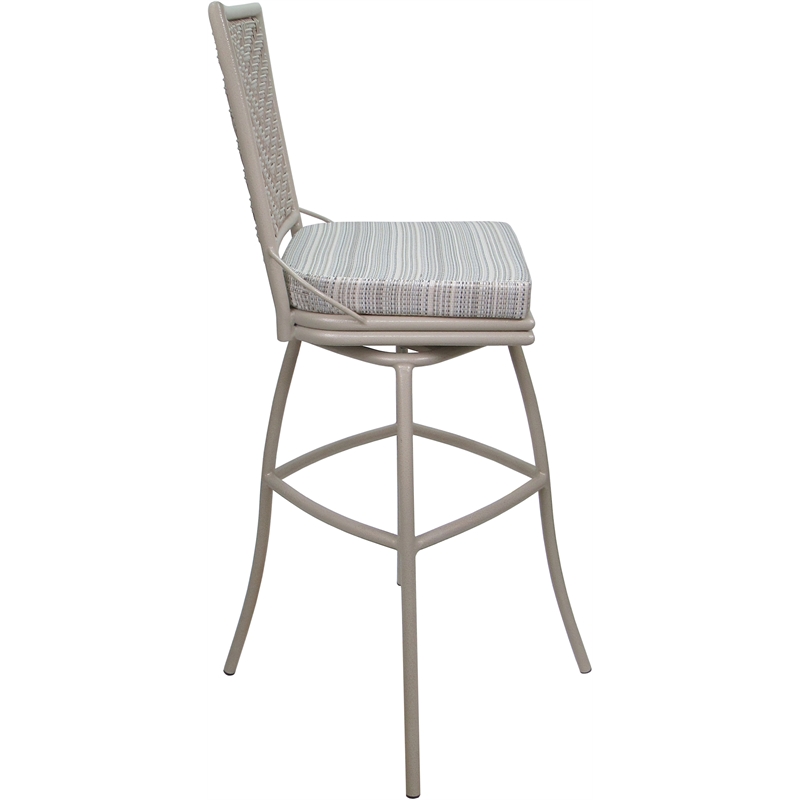 Outdoor or Indoor Extra Tall Metal Bar Stool 34