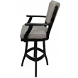Classic Swivel Bar Stool Solid Wood 30